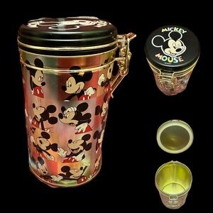 Disney Universal Studios Tokyo Japan Mickey Mouse Tin Canister